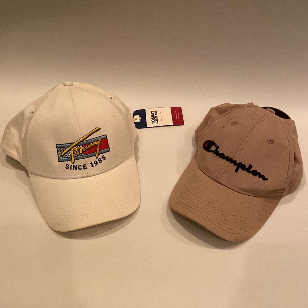 Hat Bundle(2)- Tommy Jeans and Champion